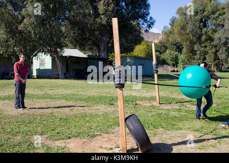 JACKASS 3D Johnny Knoxville Date : 2010 Banque D'Images