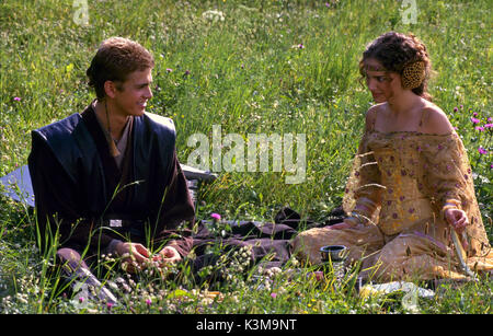 STAR WARS : Episode II - l'ATTAQUE DES CLONES Hayden Christensen Star Wars : Episode II - l'ATTAQUE DES CLONES Hayden Christensen Date : 2002 Banque D'Images