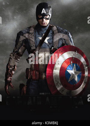 CAPTAIN AMERICA : LE PREMIER VENGEUR [US] 2011 CHRIS EVANS en Captain America Date : 2011 Banque D'Images