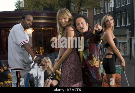 DEUCE Bigalow : European Gigolo [2005] [L-R] EDDIE GRIFFIN, Michelle Marsh, HANNA VERBOOM, Rob Schneider, BECKY RÈGLE Date : 2005 Banque D'Images