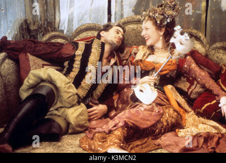 ELIZABETH [BR 1998] Joseph Fiennes que Robert Dudley, comte de Leicester, Cate Blanchett comme la reine Elizabeth I Date : 1998 Banque D'Images