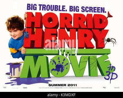 HORRID HENRY : THE MOVIE [BR 2011] THEO STEVENSON comme Horrid Henry Date : 2011 Banque D'Images