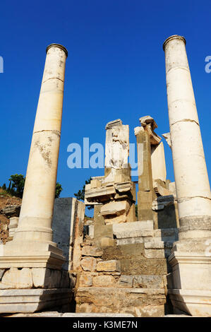 Les ruines antiques d'Ephèse, en Turquie. Banque D'Images