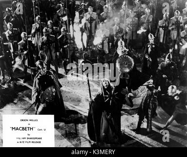 MACBETH [US] [1948] Non Identifié Date : 1948 Banque D'Images