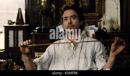 SHERLOCK HOLMES [NOUS / BR / GER 2009] ROBERT DOWNEY JR en Sherlock Holmes Date : 2009 Banque D'Images
