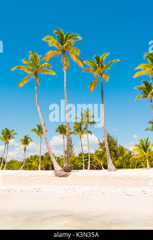 Juanillo Beach (playa Juanillo), Punta Cana, République dominicaine. Banque D'Images