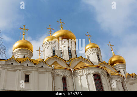 La Russie, Moscou, la cathédrale de l'Annonciation dans le Kremlin de Moscou Banque D'Images