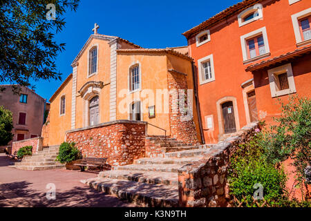 France, Provence Alpes Côte d'Azur, Vaucluse, Roussillon Banque D'Images