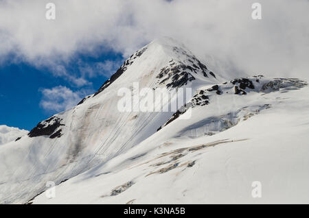 La face nord de l'Zufallspitze (Trentin-Haut-Adige, Alpes italiennes) Banque D'Images