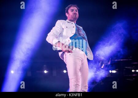 Treviso, Italie 31 août 2017 Duran Duran en concert au Festival Accueil © Roberto Finizio / Alamy Live News Banque D'Images