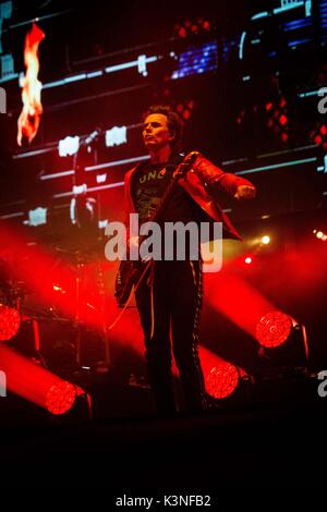 Treviso, Italie 31 août 2017 Duran Duran en concert au Festival Accueil © Roberto Finizio / Alamy Live News Banque D'Images