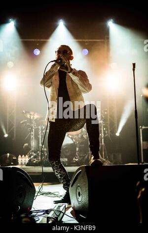 Treviso, Italie 31 août 2017 Frank Carter & les crotales en concert à la maison Festival © Roberto Finizio / Alamy Live News Banque D'Images