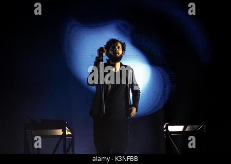 Treviso, Italie 31 août 2017 effectuer Moderat live au Festival Accueil © Roberto Finizio / Alamy Live News Banque D'Images