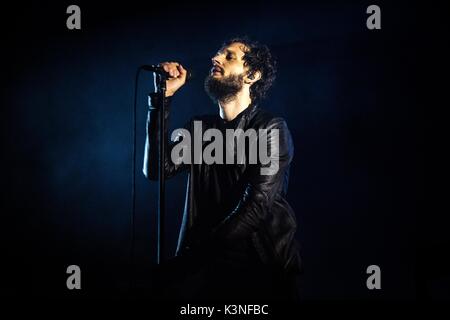 Treviso, Italie 31 août 2017 effectuer Moderat live au Festival Accueil © Roberto Finizio / Alamy Live News Banque D'Images