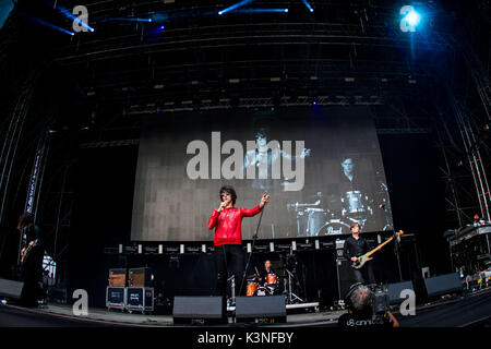 Treviso, Italie 31 août 2017 Les horreurs en concert à la maison Festival © Roberto Finizio / Alamy Live News Banque D'Images