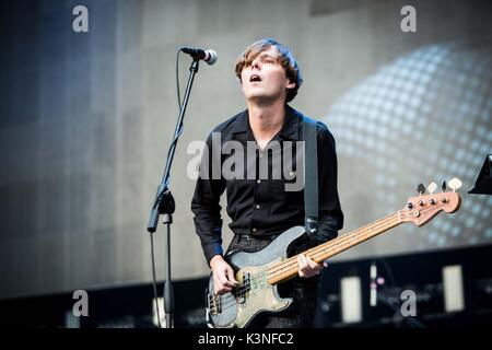 Treviso, Italie 31 août 2017 Les horreurs en concert à la maison Festival © Roberto Finizio / Alamy Live News Banque D'Images