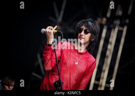 Treviso, Italie 31 août 2017 Les horreurs en concert à la maison Festival © Roberto Finizio / Alamy Live News Banque D'Images