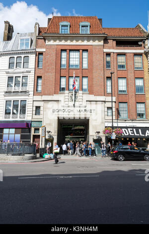 L'entrée de Borough Market à Southwark Street, London SE1, UK Banque D'Images