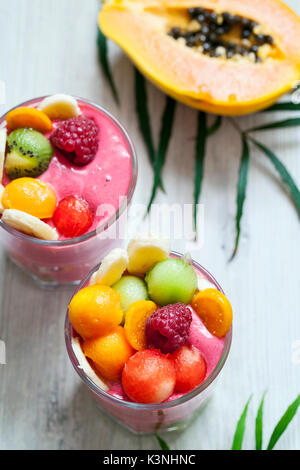 Smoothie Tropical Banque D'Images