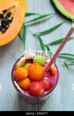 Smoothie Tropical Banque D'Images