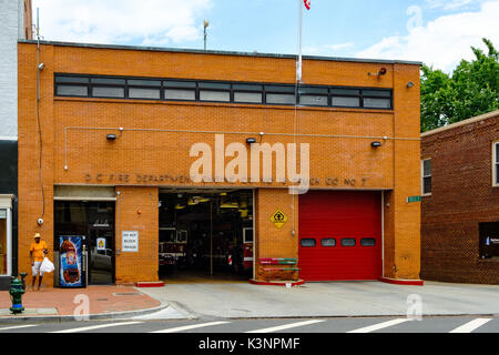 District de Columbia d'incendie et d'urgence médicale Ministère Engine Company 18, 414 8th Street SW, Washington DC Banque D'Images