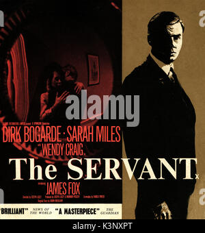 Le serviteur [BR 1963] Dirk Bogarde Date : 1963 Banque D'Images