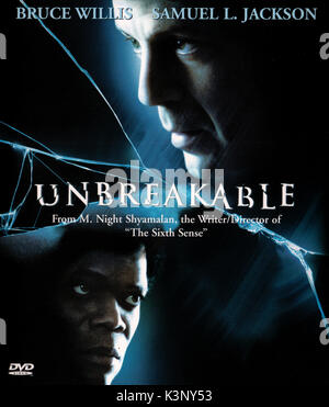 [2000] NOUS INCASSABLE SAMUEL L JACKSON, Bruce Willis Date : 2000 Banque D'Images
