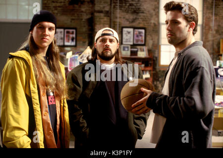 JAY AND SILENT BOB STRIKE BACK [US] 2001 JASON MEWES, Kevin SMITH, Jay que Silent Bob, Ben Affleck Date : 2001 Banque D'Images