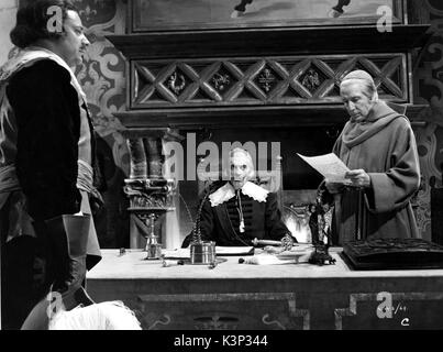 Sous LA ROBE ROUGE [BR / US 1937] Raymond MASSEY comme le cardinal de Richelieu Date : 1937 Banque D'Images