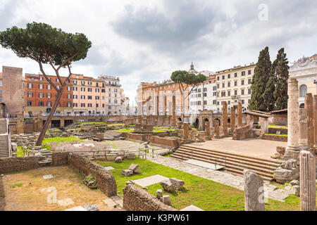 Site archéologique de Largo Argentina l'Europe, Italie, Latium, Rome capitale Banque D'Images