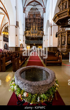 Riga, Lettonie, en Europe. La cathédrale St. James de l'intérieur. Banque D'Images