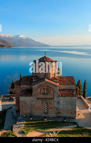 Sveti Jovan Kaneo (Saint) Église sur le lac Ohrid, Macédoine Banque D'Images