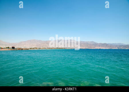 Côte d'Aqaba, Jordanie Banque D'Images