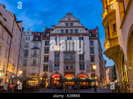 Orlando-Haus am Platzl, centre historique, Munich, Haute-Bavière, Bavaria, Germany, Europe Banque D'Images