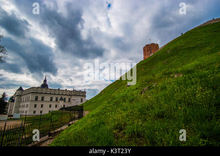 Château de Vilnius, Lituanie. Banque D'Images