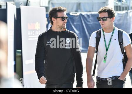 Monza, Italie. 06Th Sep 2017. Monza. Formule 1 GP Monza 2017. Paddok arrals Crédit photo : : Agence Photo indépendant Srl/Alamy Live News Banque D'Images