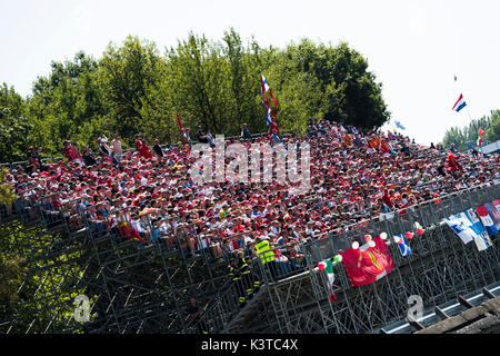 Monza, Italie. 06Th Sep 2017. Le Royaume-Uni et l'Irlande de l'homme seulement fans pendant le Grand Prix F1 d'Italie à l'Autodromo Nazionale Monza le 3 septembre 2017 à Monza, Italie. (Photo de HZ/Pixathlon phcimages.com)/crédit : Daniel Chesterton/Alamy Live News Banque D'Images