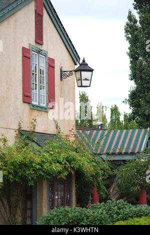 L'extérieur de l'Herb Farm, Fine Dining Restaurant, Bannockburn, WA. USA Banque D'Images