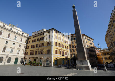 Piazza Montecitorio, Rome Banque D'Images