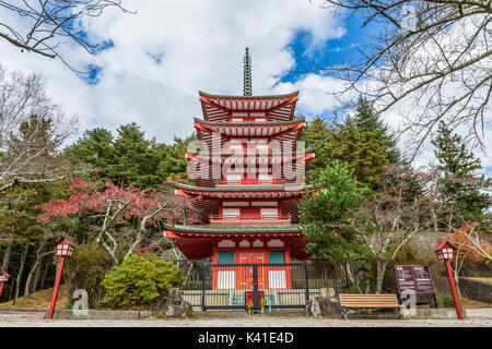 Arakurayama Parc Sengen à Yamanashi, Japon Banque D'Images