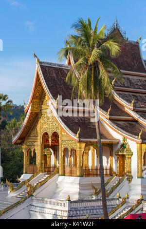 Haw Pha Bang temple de Luang Prabang, Laos Banque D'Images