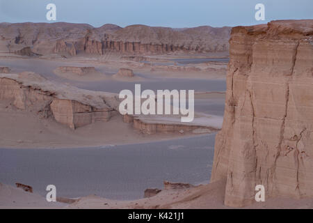 Kaluts la région du désert du Lut. Le meilleur endroit sur terre. L'Iran Banque D'Images