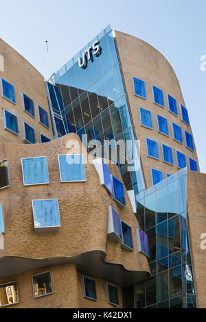 Le premier bâtiment en Australie conçu par l'un des mondes les plus influents architectes Frank Gehry. Son nommé d'après le Dr Chau Chak aile et décrit Banque D'Images