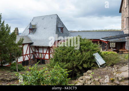 Château de Thurant, comté de Trèves-sarrebourg, en Rhénanie-Palatinat, Allemagne, Europe Banque D'Images