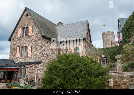 Château de Thurant, comté de Trèves-sarrebourg, en Rhénanie-Palatinat, Allemagne, Europe Banque D'Images