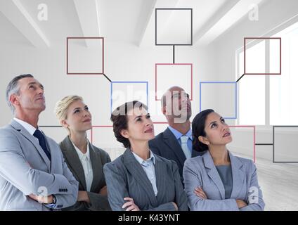 Groupe de rencontre avec l'esprit du site Banque D'Images