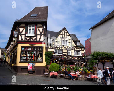 Rudesheim am Rhein, Hesse, Allemagne Banque D'Images