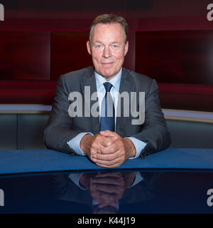 Berlin, Allemagne. 4e Septembre, 2017. Dur mais juste. Thomas Oppermann - président du groupe du parti SPD, GER, Berlin04.09.2017, modération : Frank Plasberg, Foto : Uwe Koch/fotobasis.de crédit : Uwe Koch/Alamy Live News Banque D'Images