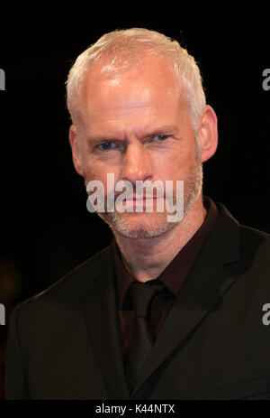 Martin McDonagh assiste à la première de 'trois panneaux d'Extérieur Ebbing, Missouri' pendant le 74e Festival du Film de Venise au Palazzo del Cinema à Venise, Italie, le 04 septembre 2017. - Pas de service de fil - Photo : Hubert Boesl/dpa Banque D'Images