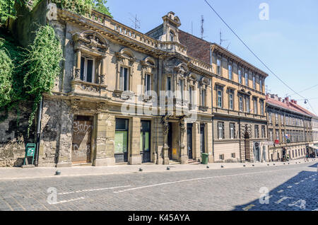 ZAGREB, CROATIE - Juillet 17, 2017 : les rues de Zagreb en semaine, pendant la journée en été. Ville de Zagreb est la capitale de la Croatie. Banque D'Images